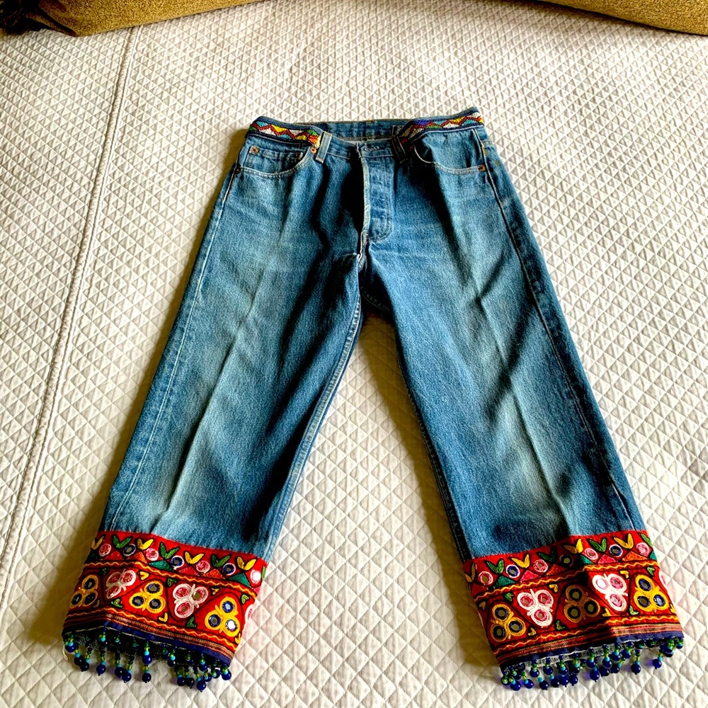 Buzz 18 vintage embellished jeans